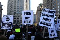 muslim, mosque, protest, anti-muslim, NYPD