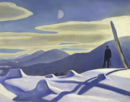 The Whitney Museum digs into its archives to present founding works from the collection, such as Rockwell Kent's 'The Trapper,' from 1921.