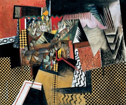 Also at the Whitney: Max Weber's 1915 canvas 'Chinese Restaurant.' 
