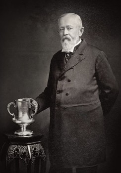 Dr. Bontecou presented with a silver cup of his contributions to medicine, November 18, 1903.