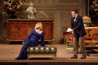 Russell Braun and Renée Fleming as Olivier and the Countess in Strauss’s <em>Capriccio</em>