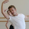 Christopher Wheeldon rehearsing Prokofiev Pas de Deux with Bridgett Zehr
