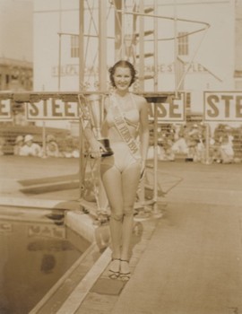 Another historic Coney Island photograph at Schroeder Romero & Shredder: 'Modern Venus' by EE Rutter, from 1934.