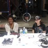 Rookies Alexis and Jessica at the Young Artists Festival