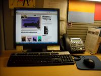 computer and mouse