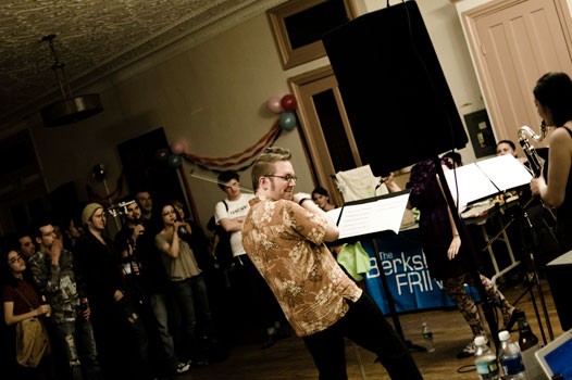 Composer Caleb Burhans of Newspeak