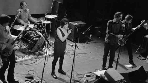 ECHO echo performed at the Bowery Ballroom on February 3.