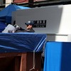 The search for Etan Patz continues for a second day as FBI and NYPD officers take concrete out of the basement in Soho after examining them for human remains. 
