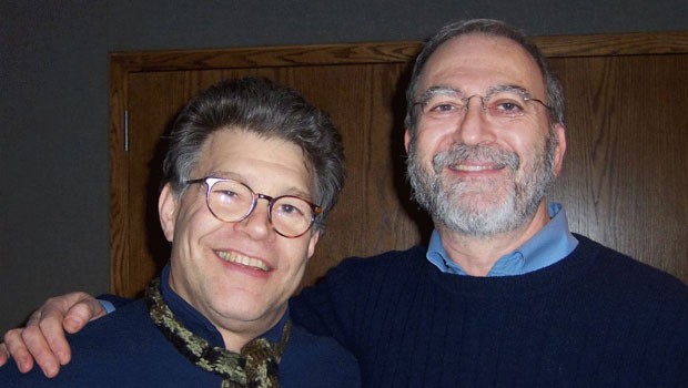 Al Franken and Leonard Lopate (2005)