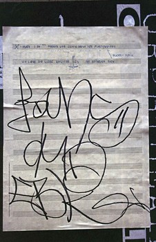 Graffiti Composition by Christian Marclay