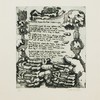 Welsh poet Dylan Thomas wrote inside an illustration by Peter Grippe, the printmaker, painter and sculptor who took over Atelier 17 in 1951.