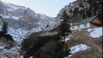 A mountain hut in Romania