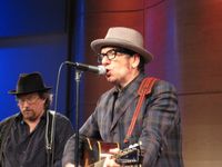 Elvis Costello sings live in The Greene Space