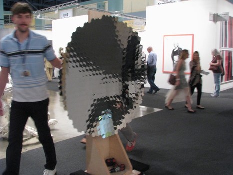 An Anish Kapoor sculpture blows through.