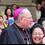 Every year during the parade, Archbishop Timothy Dolan greets Italian-American parade-goers outside St. Patrick’s Cathedral.