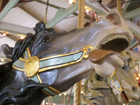 Prospect Park Carousel on opening day April 2, 2011