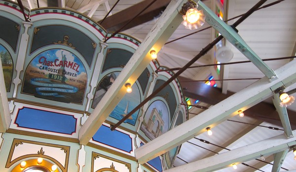 Prospect Park Carousel on opening day April 2, 2011