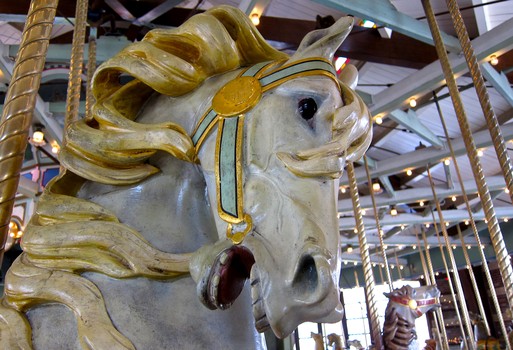 Prospect Park Carousel on opening day April 2, 2011