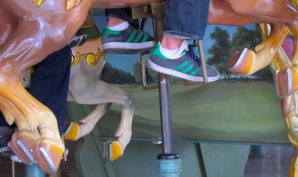 Prospect Park Carousel on opening day April 2, 2011