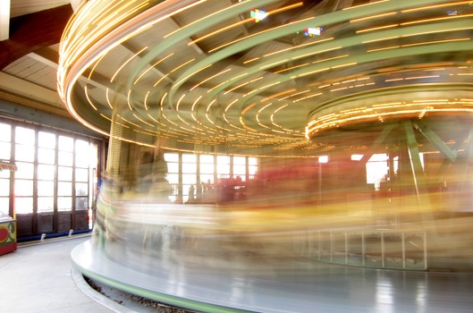 Prospect Park Carousel on opening day April 2, 2011