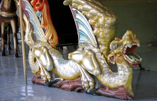 Prospect Park Carousel on opening day April 2, 2011