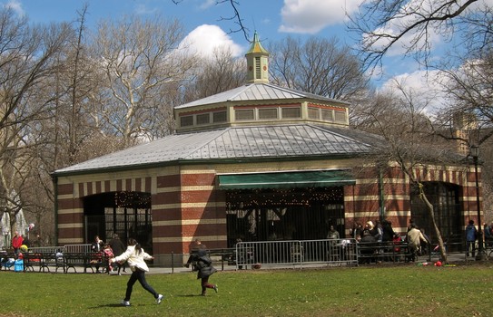 Prospect Park Carousel on opening day April 2, 2011