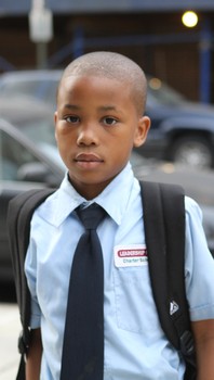 Jahlik's favorite subject is math and he enjoys wearing his uniform to school.