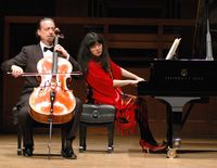 Cellist David Finckel and pianist Wu Han