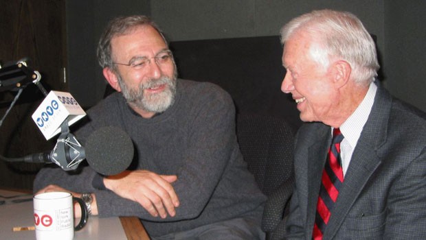 President Jimmy Carter and Leonard Lopate (2004)