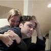 YouTube screenshot of Andrew Bowler and Gigi Causey finding out their short film Time Freak was nominated for an Oscar