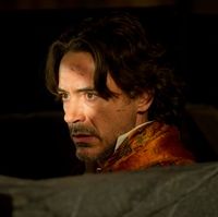 Robert Downey Jr. as Sherlock Holmes in Sherlock Holmes: A Game of Shadows