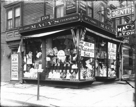 Macy's in Newark, NJ on Broad Street.