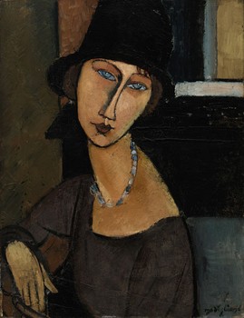 <em>Jeanne Hébuterne (au Chapeau)</em> by Amedeo Modigliani sold for $19,122,500. It had an estimated worth of between $9 and $12 million.