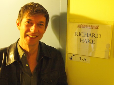Richard Hake's dressing room.