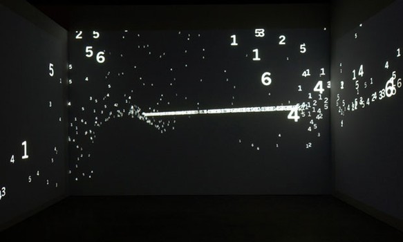 Another space-agey shot from 'Painting by Numbers.'