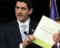  ... Paul Ryan (R-WI) unveiling his 2012 budget proposal last week. (Getty