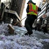 sanitation, parade, clean up