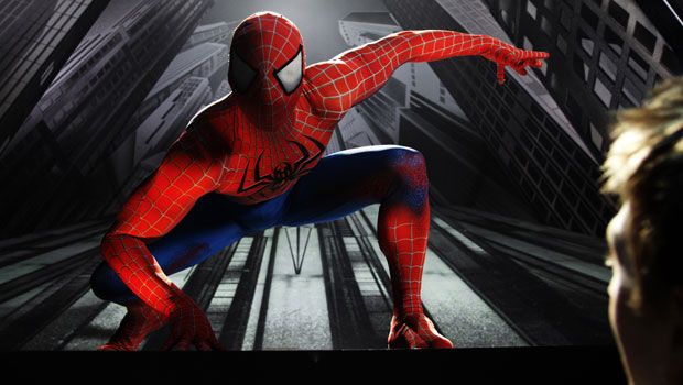 A shot from the Broadway show 'Spider-Man: Turn Off the Dark.'