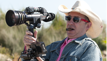 Director Barry Sonnenfeld on the set of <em>Men In Black III</em>