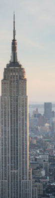 Empire State Building as seen from Top of the Rock