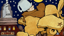 Detail from the cover of 'In the Night Kitchen' by Maurice Sendak