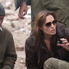 Angelina Jolie directs a scene from In the Land of Blood and Honey