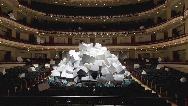 Daniel Arsham created the set design for 