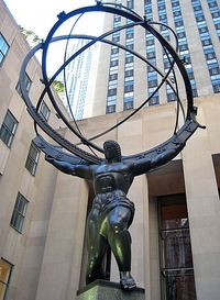 Atlas at Rockefeller Center, NYC