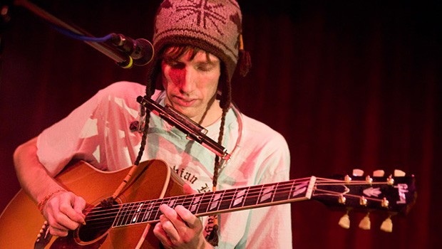 Memory Tapes performed at the Bell House on February 3.