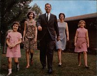 William Winter and His Family, August 1, 1967, Jackson, Miss.