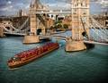 Queen Elizabeth II will travel on the Royal Barge on the River Thames on Sunday.