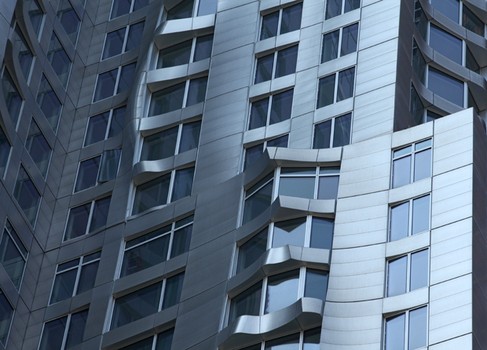 Frank Gehry's Beekman Tower in Lower Manhattan