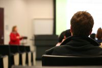 classroom, teacher, student