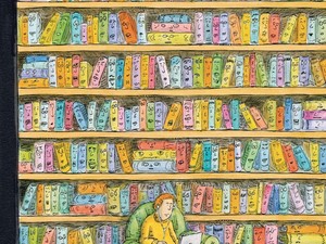 'Shelved,'  by Roz Chast. © 2010 Roz Chast & The New Yorker/Condé Nast Archive.
